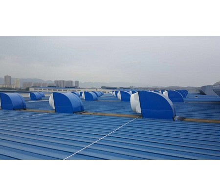 屋頂風(fēng)機(jī)降溫通風(fēng)(圖1)